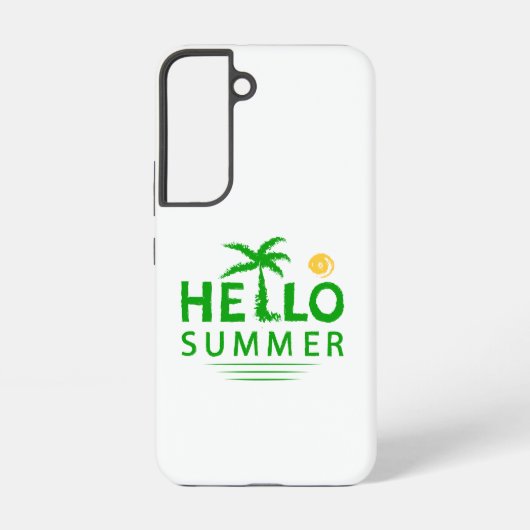 Hallo Sommer Samsung Galaxy Hülle (Rückseite)