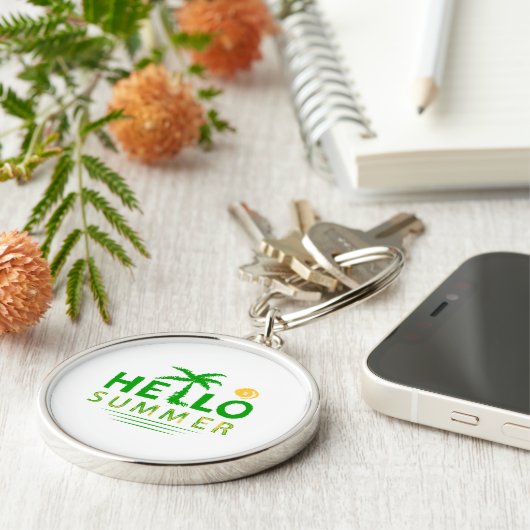 Hallo Sommer Schlüsselanhänger (Seite)