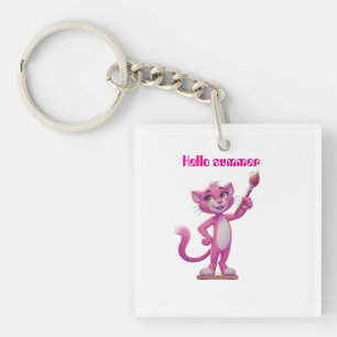 Hallo Sommer Schlüsselanhänger