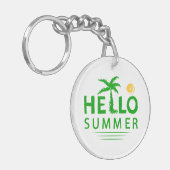 Hallo Sommer Schlüsselanhänger (Vorderseite links)