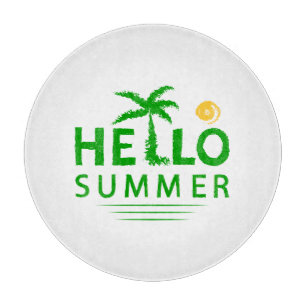 Hallo Sommer Schneidebrett