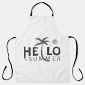 Hallo Sommer Schürze (Vorderseite)