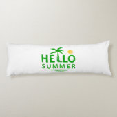 Hallo Sommer Seitenschläferkissen (Rückseite)