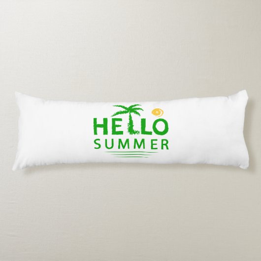 Hallo Sommer Seitenschläferkissen (Vorderseite)