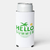 Hallo Sommer Selters Dosenkühler (Seltzer Vorderseite)