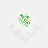 Hallo Sommer Serviette (Ecke)