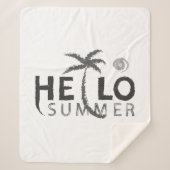 Hallo Sommer Sherpadecke (Vorderseite)