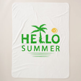 Hallo Sommer Sherpadecke