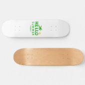 Hallo Sommer Skateboard (Horizontal)