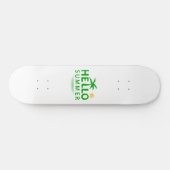 Hallo Sommer Skateboard (Horizontal)