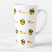 Hallo Sommer Sonne mit Sonnenbrille Milchtasse (Rechts)