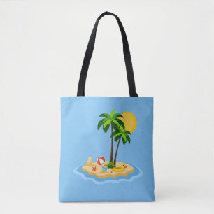 Hallo Sommer Sonnenschein Retro-Kreis Vintage-Stra Tasche