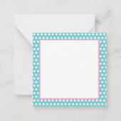 Hallo Sommer Sonnenschein und Eiscreme Mitteilungskarte (Rückseite)