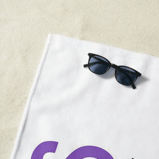 Hallo Sommer Strandtuch (Beispiel)