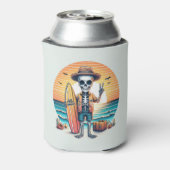 Hallo Sommer - Surfer Dosenkühler (Kanne Rückseite)