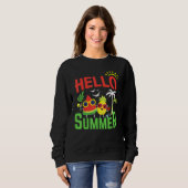 Hallo Sommer Sweatshirt (Vorne ganz)