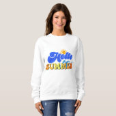 Hallo Sommer Sweatshirt (Vorne ganz)