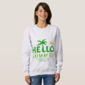 Hallo Sommer Sweatshirt (Vorne ganz)