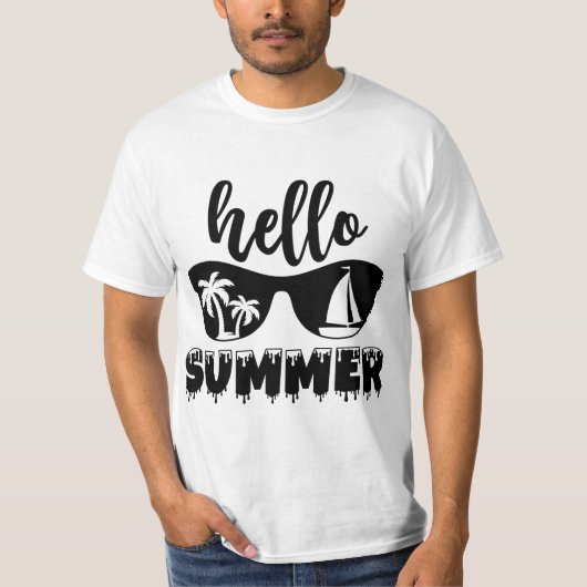 Hallo, Sommer! T-Shirt (Vorderseite)