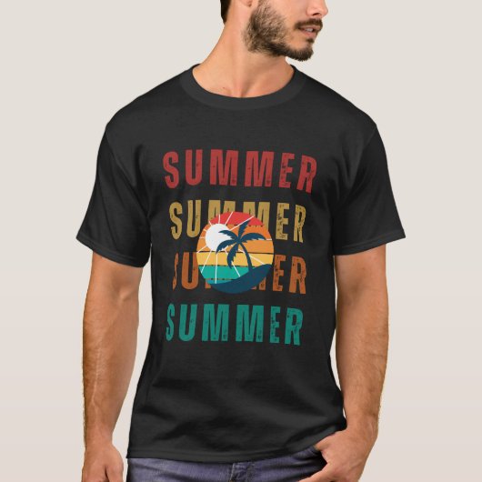 Hallo Sommer T-Shirt (Vorderseite)