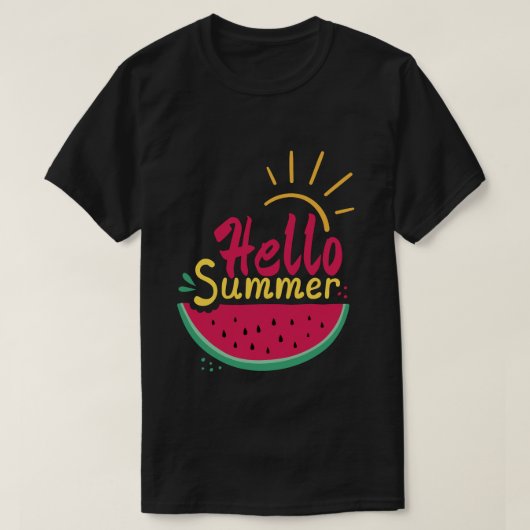 Hallo Sommer T-Shirt (Design vorne)