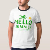 Hallo Sommer T-Shirt (Vorderseite)