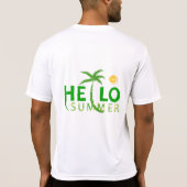 Hallo Sommer T-Shirt (Rückseite)