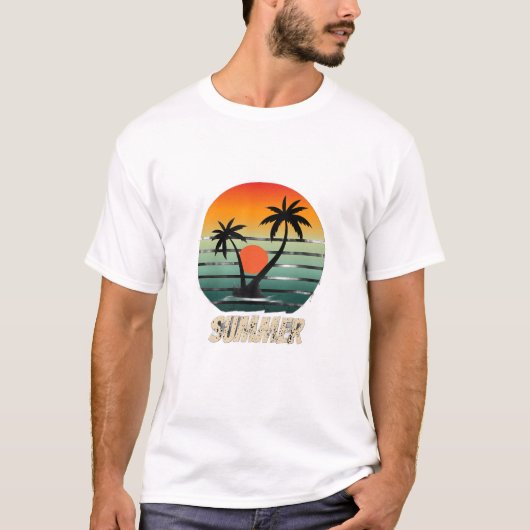 Hallo Sommer T-Shirt (Vorderseite)