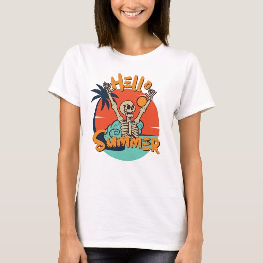 Hallo Sommer T - Shirt (Vorderseite)