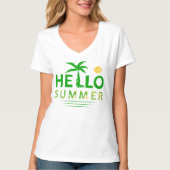 Hallo Sommer T-Shirt (Vorderseite)