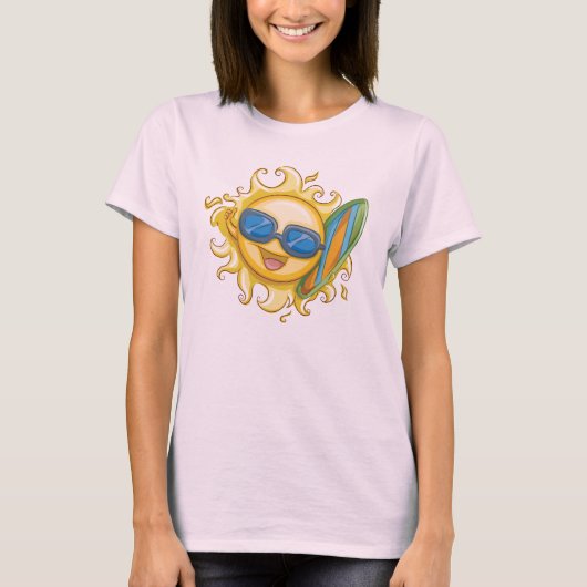 Hallo Sommer T-Shirt (Vorderseite)