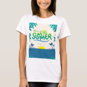 Hallo Sommer T-Shirt (Vorderseite)