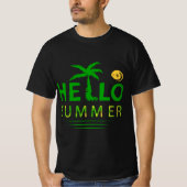 Hallo Sommer T-Shirt (Vorderseite)