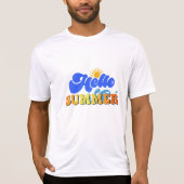 Hallo Sommer T-Shirt (Vorderseite)