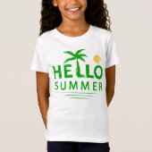 Hallo Sommer T-Shirt (Vorderseite)