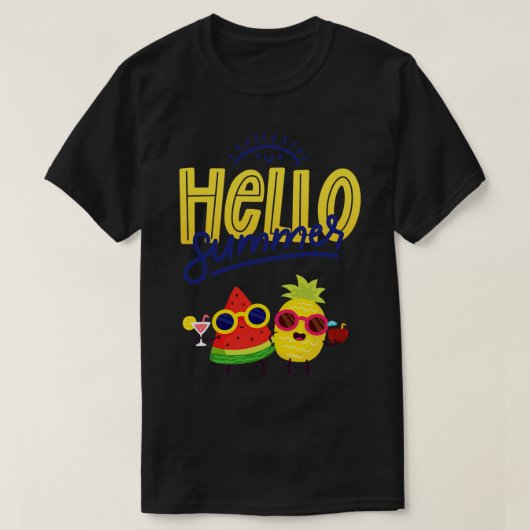 Hallo Sommer T-Shirt (Design vorne)