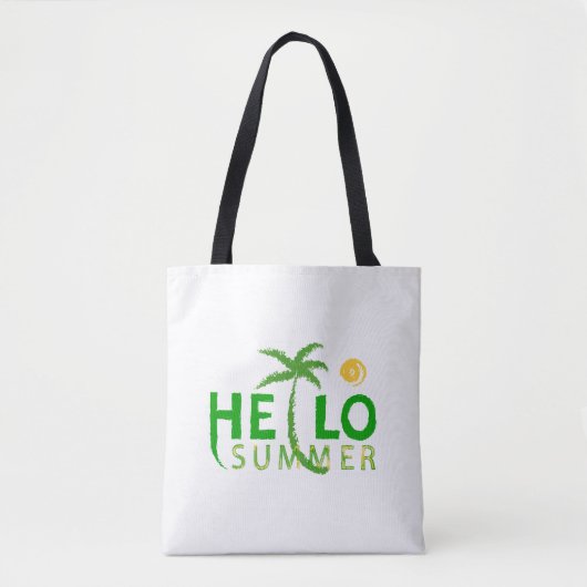 Hallo Sommer Tasche (Vorderseite)