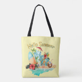 Hallo Sommer Tasche (Rückseite)