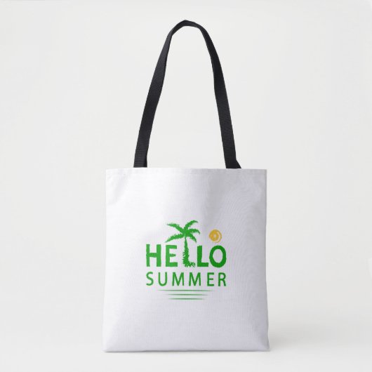 Hallo Sommer Tasche (Vorderseite)