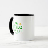 Hallo Sommer Tasse (Vorderseite Links)