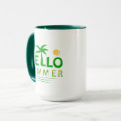 Hallo Sommer Tasse (Vorderseite Links)
