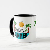 Hallo Sommer Tasse (Vorderseite Links)