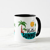 Hallo Sommer Tasse (VorderseiteRechts)