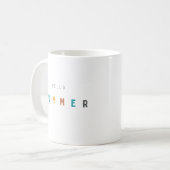 hallo Sommer Tasse modern (Vorderseite Links)
