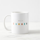 hallo Sommer Tasse modern (Links)