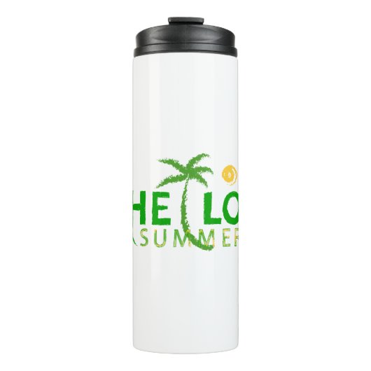 Hallo Sommer Thermosbecher (Vorderseite)