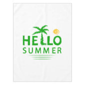 Hallo Sommer Tischdecke (Vorderseite)