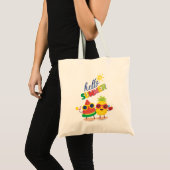 "Hallo Sommer" Tragetasche (Vorderseite (Produkt))