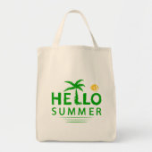 Hallo Sommer Tragetasche (Vorne)