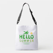 Hallo Sommer Tragetaschen Mit Langen Trägern (Rückseite)